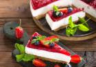 Tarta de queso mascarpone con frutos del bosque