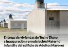Llegó el día de la entrega de viviendas de Techo Digno e inauguración de obras este lunes 12.