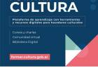 Formar Cultura, una plataforma virtual de capacitación y formación⠀