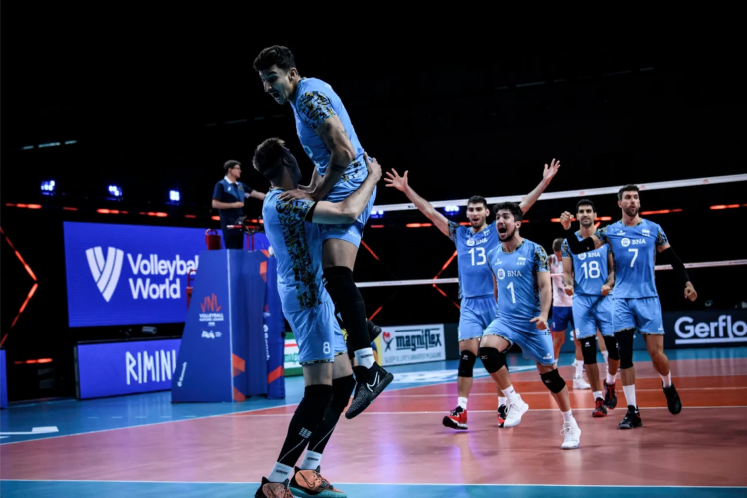 Vóleibol: batacazo de la Selección masculina en la Liga de Naciones