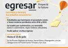 Última semana para inscribirte en el programa EGRESAR⠀