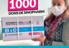 LA VACUNA ES LIBERTAD: LLEGARON 1000 DOSIS DE SINOPHARM