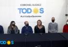 FRENTE DE TODOS: El Intendente Municipal Ricardo Moccero encabezó la presentación de candidatos del Frente de Todos.