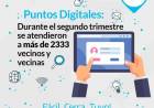 Durante el segundo trimestre se atendieron a más de 2333 vecinos⠀