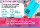 Nuevos días y horarios de entrega de credenciales a personas que registran vacunación Covid
