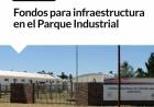 Fondos para infraestructura en el Parque Industrial⠀
