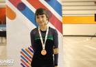 Juegos Bonaerenses 2021: Suárez consiguió su primera medalla de la mano de la patinadora Violeta Schamberger