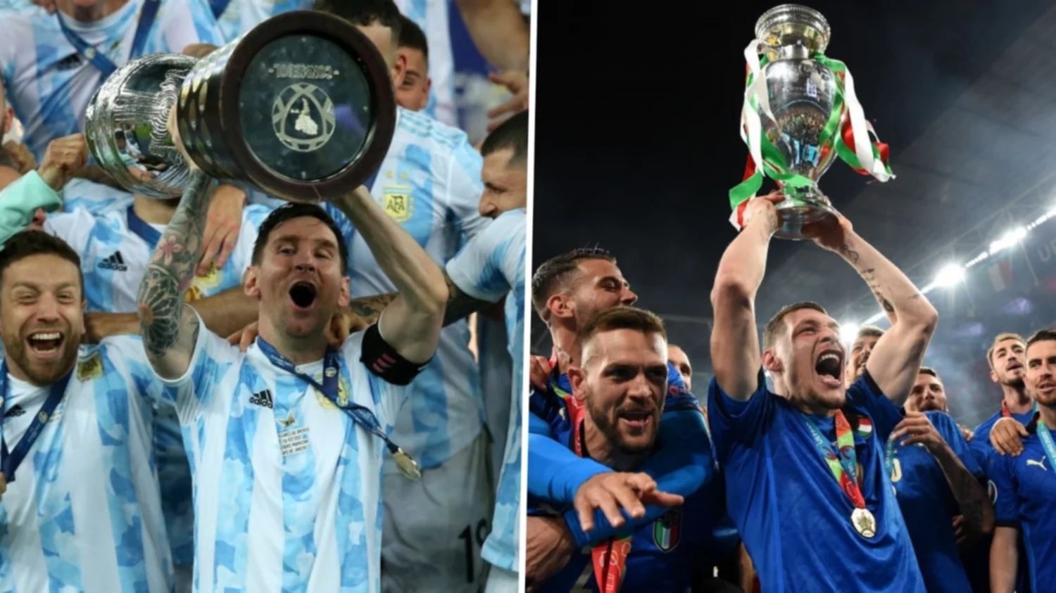 La "finalísima" entre Argentina e Italia se jugará el 1 de junio de 2022 en Londres
