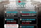 Testeos en CAPS: actualización de horarios y días de atención