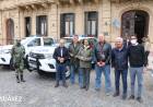 Visita del Ministro Sergio Berni a Cnel. Suárez