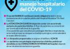 Se implementarán cambios con respecto al manejo hospitalario del COVID-19