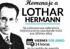 Homenaje a Lothar Hermann: se colocará una referencia histórica en la casa donde vivió sus últimos años
