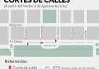 ACTIVIDADES POR EL 6 DE AGOSTO CORTES DE CALLES