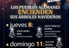 Los Pueblos Alemanes encienden sus árboles navideños
