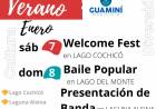 Diversas actividades en la localidad de Guamini