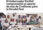 El Gobernador Kicillof comprometió un aporte de más de 3 millones para la Strudel Fest