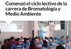 Comenzó el ciclo lectivo de la carrera de Bromatología y Medio Ambiente
