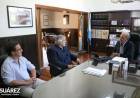 El director provincial de Educación Artística visitó Coronel Suárez