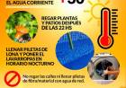 Ante las altas temperaturas