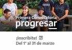 PROGRESAR 2023: abrio la primera inscripcion