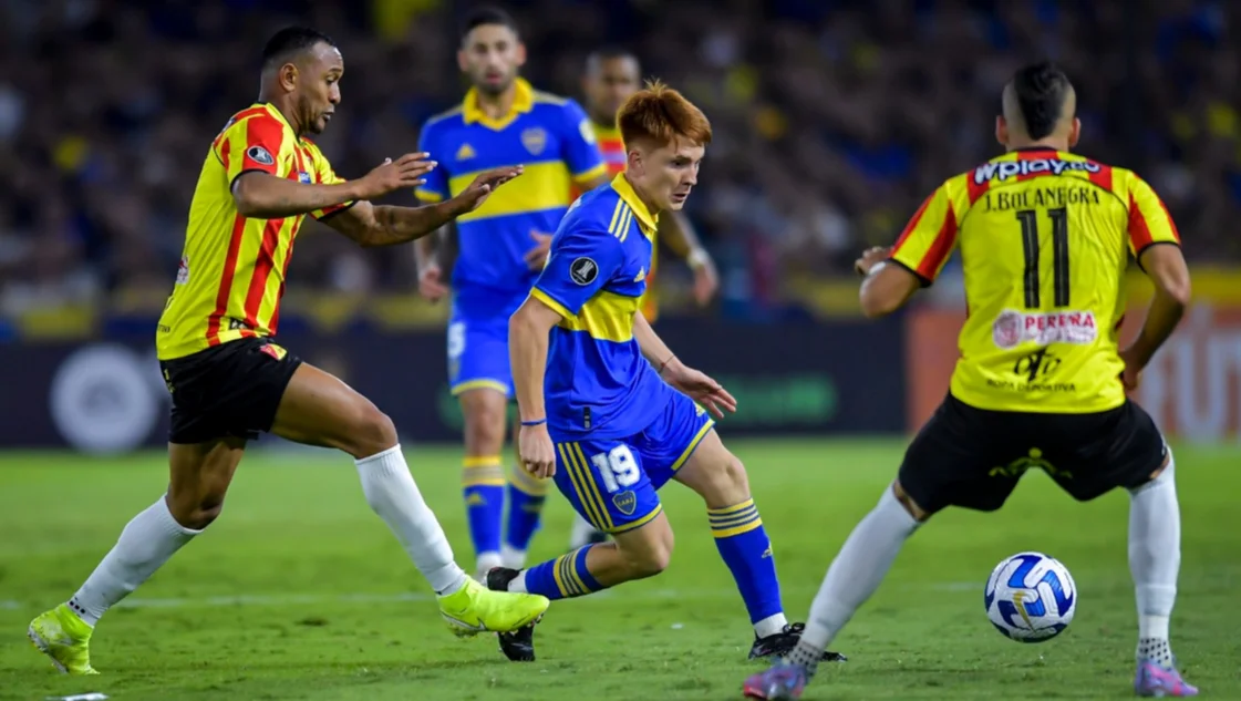 Boca ganó agónicamente por 2 a 1 ante Deportivo Pereira y levantó cabeza