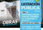 Licitacion Publica: Construcción de vereda y rampas de acceso en la E.P. N° 12