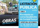 Licitacion Publica: “Pavimento en varias localidades de Coronel Suárez”