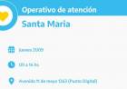 ANSES: atención al público en el Punto de Contacto de Anses en Santa María