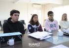 Reunión con jóvenes de la Federación de Centros de Estudiantes de Coronel Suárez