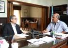 Se firmó el convenio para que Santa Trinidad cuente con un cajero automático del Banco Provincia