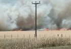 Incendio entre Saldungaray y Sierra de la Ventana, solicitan precaución al circular por la ruta
