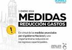 El Municipio realizará una serie de medidas para reducir el gasto del estado municipal
