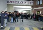 El sonar de la sirena en homenaje a nuestros Bomberos Voluntarios