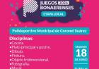 Etapa Municipal de los Juegos Bonaerenses 2024 Área Cultura 