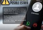 Atención posible estafa