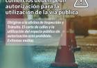 Instituciones y/o comercios deberán pedir autorización para cortar la vía pública