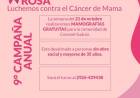 Octubre Rosa: 9° Campaña Anual para Concientizar sobre el Cáncer de Mama