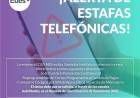 Alertamos a nuestra comunidad ante intentos de estafas telefónicas