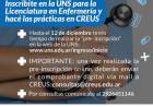 CREUS: Inscribite para cursar la licenciatura en Enfermería 2025 con la Universidad Nacional del Sur 
