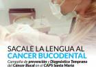 CAPS de Santa María: campaña de Prevención y Diagnóstico Temprano del cáncer bucodental 