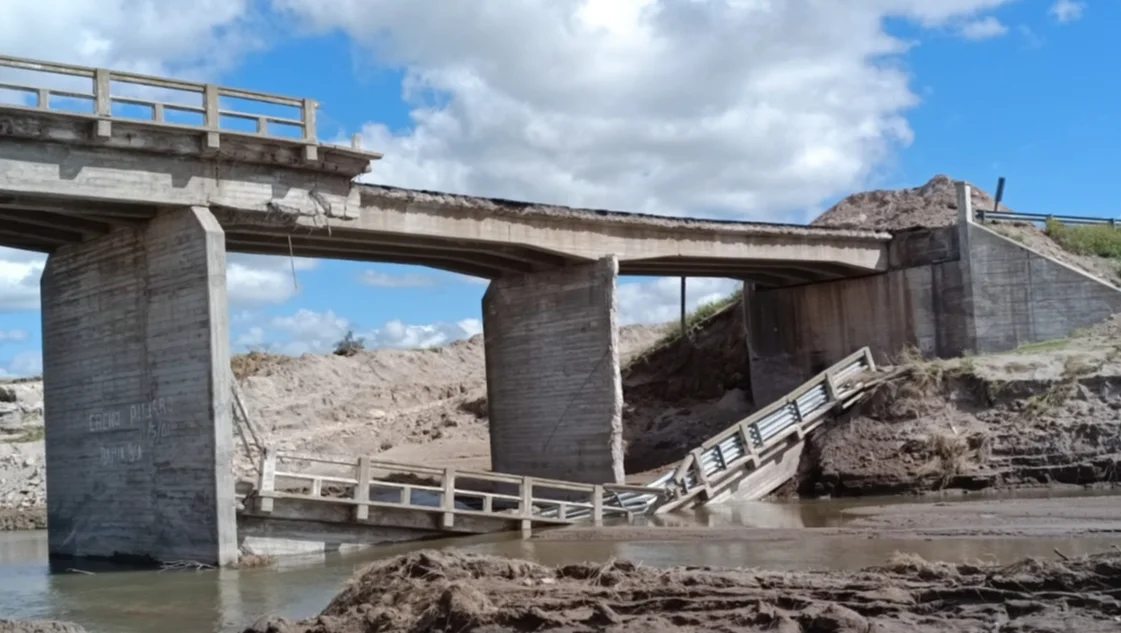 Continúa la prohibición de circular por la ruta nacional 35
