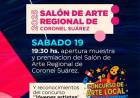 Premiación del Salón de Arte Regional de Coronel Suárez 2025 y reconocimiento del concurso "Jóvenes artistas"