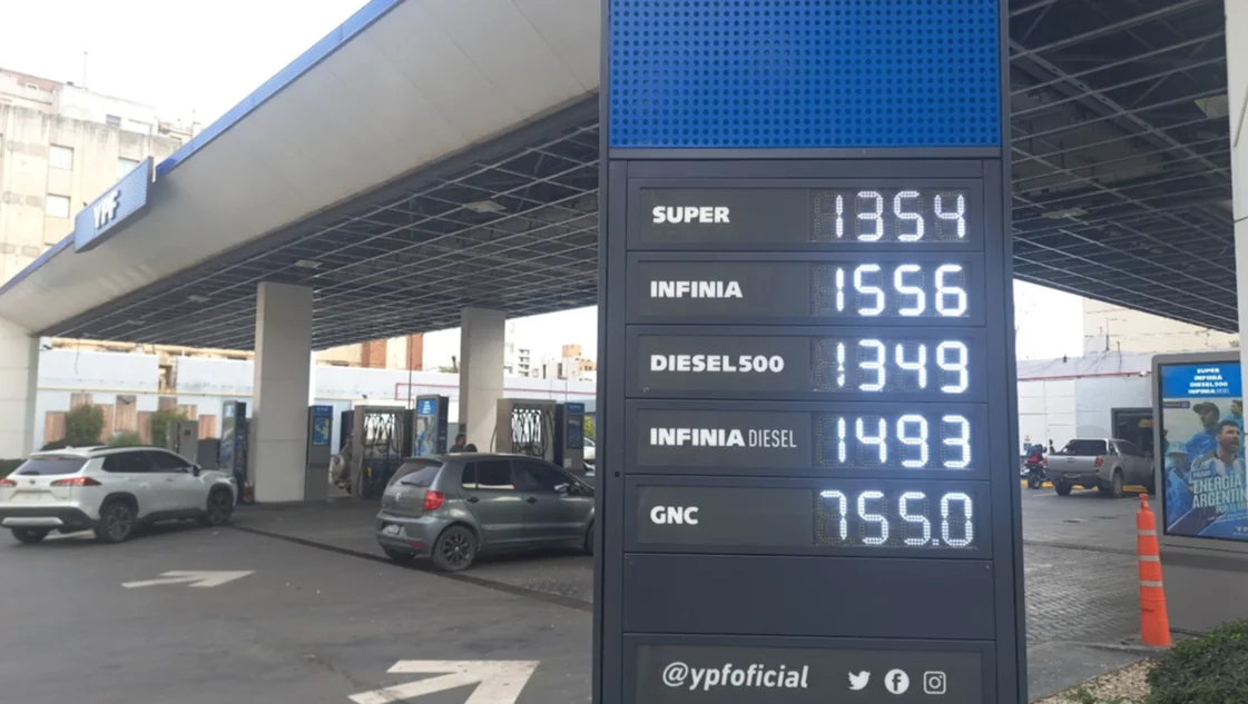 YPF aumentó sus precios en todo el país