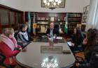 El Intendente recibió a las representantes locales del Coro Municipal de Lengua de Señas