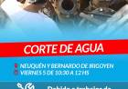 ATENCION: CORTE DE AGUA