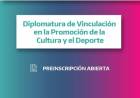 Diplomatura de Vinculación en la Promoción de la Cultura y el Deporte