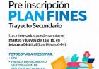 PRE INSCRIPCIÓN A PLAN FINES