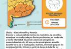 ALERTA NARANJA POR LLUVIAS