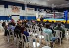 Clínica de Boxeo con el arbitro de la FAB Daniel Dotti, en el "Club El Progreso" de pueblo Santa Maria