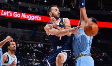 Campazzo: clave en defensa, en una agónica victoria de Denver